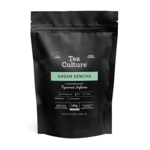 Tea Culture Organic – Green Sencha – Pyramid Infuser 125g