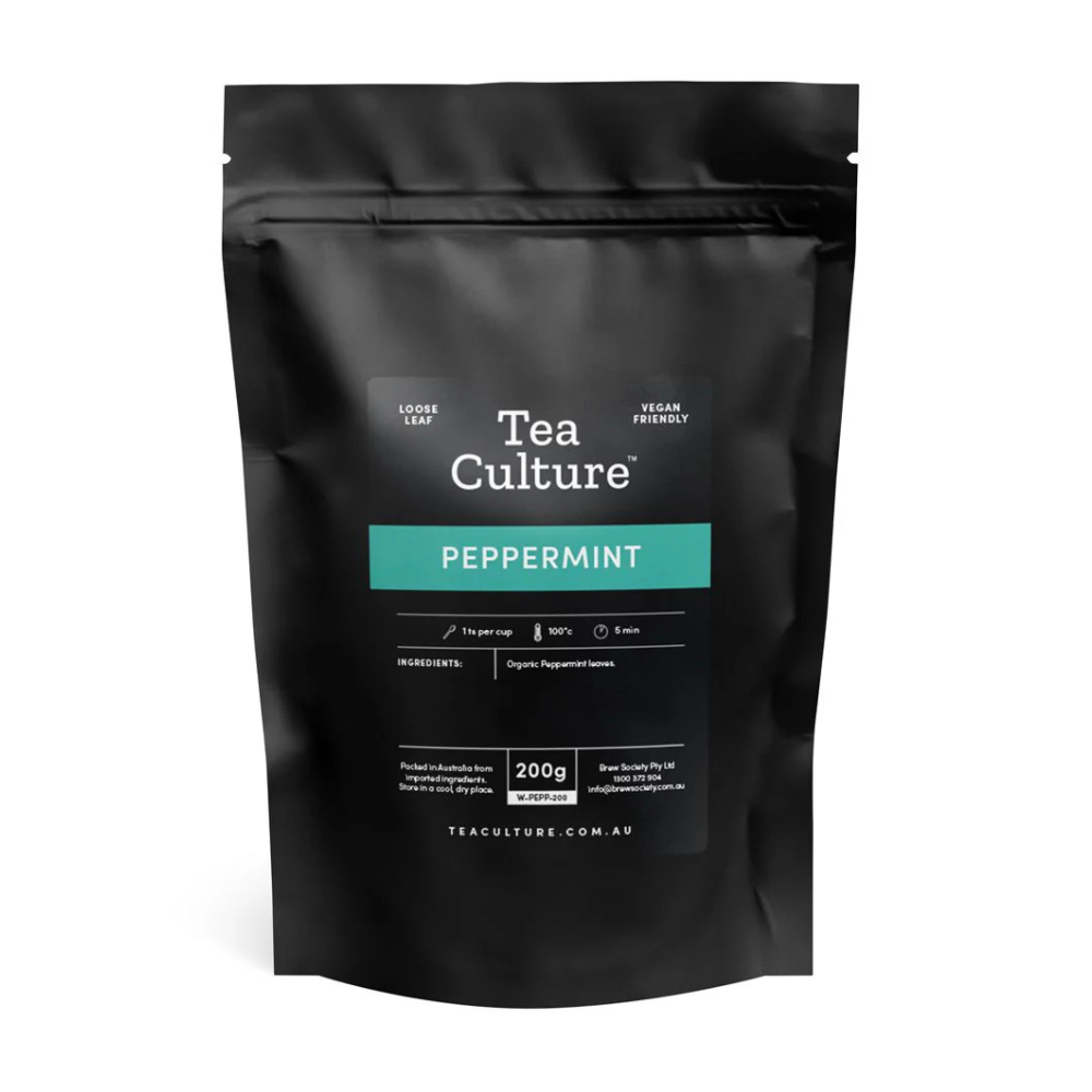 Tea Culture Organic – Peppermint Leaves - Loose Leaf 200g