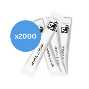 White Sugar Sticks 2000pcs