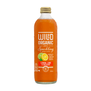 Wild Organic Sparkling Water - Lemon Lime Bitters 345ml